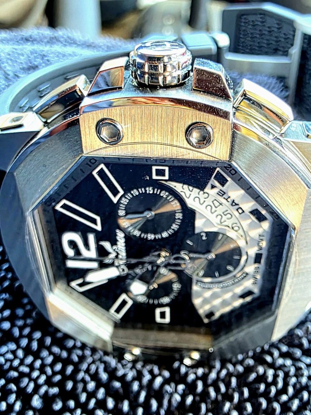 Haimov Chronograph Watch (Authenticated by Ebay Services)
